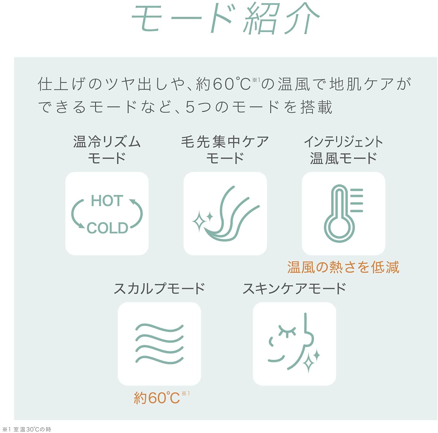 [レンタル] パナソニック ヘアードライヤー ナノケア EH-NA0G - 5