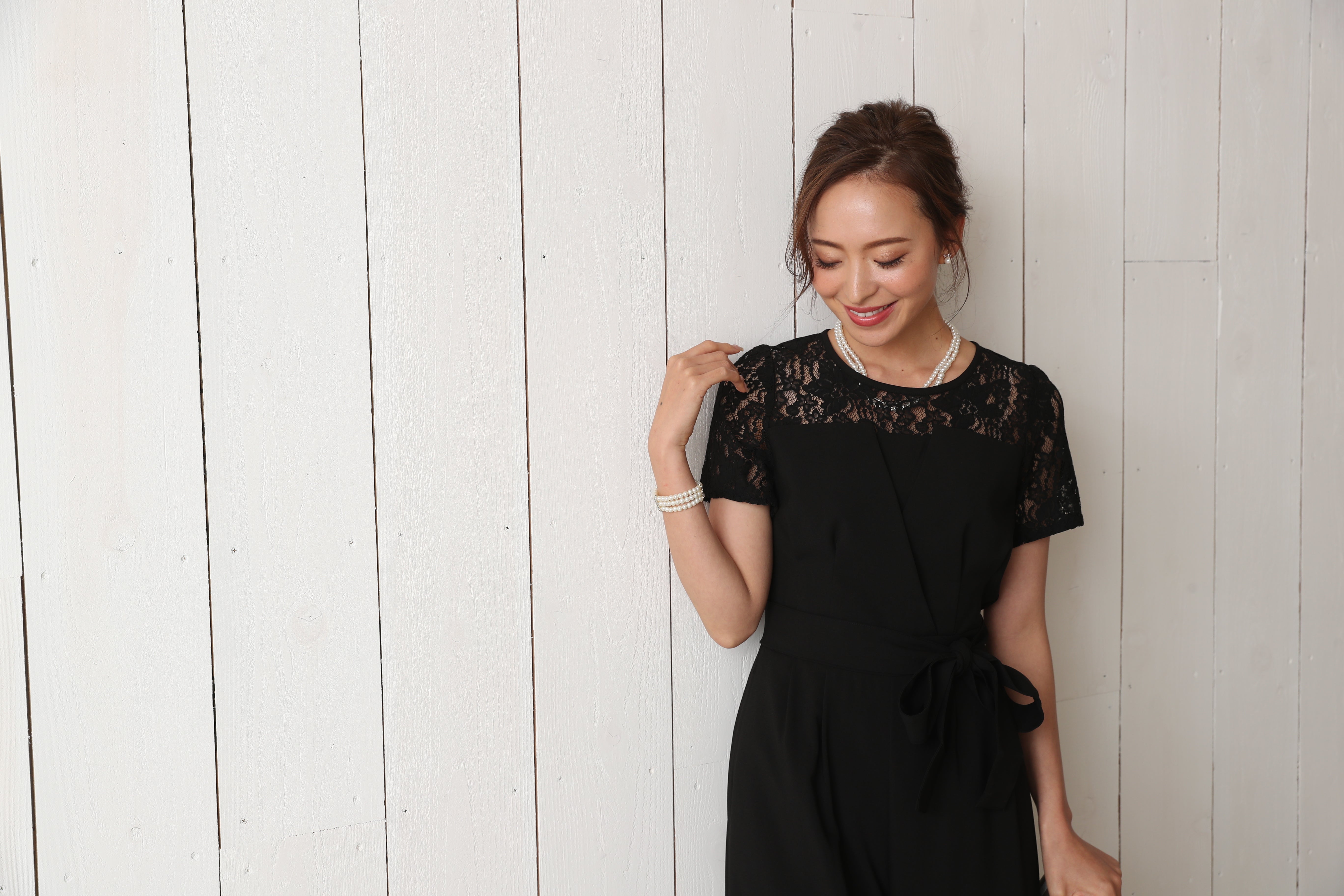 [レンタル] BELINDA DE CAPRIS 袖付きタックテーパード オールインワン パンツドレス ブラックの宅配レンタル - 33