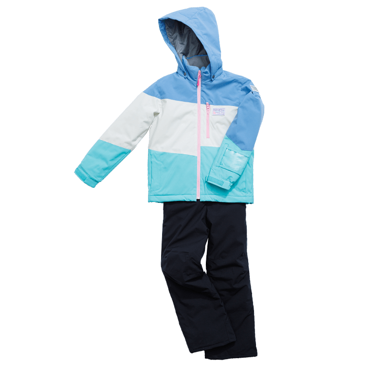 [レンタル] オンヨネ(ONYONE) キッズ スキー・スノボウェア 上下セット ブルー×ブラック (130cm〜160cm)の宅配レンタル - 2