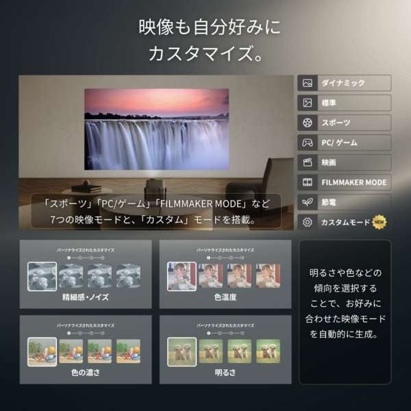 [レンタル] TVS REGZA RLC-V5R-S レーザープロジェクター - 10