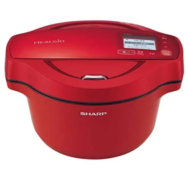 シャープ ヘルシオ ホットクック KN-HW16F-R レッド 1.6L容量