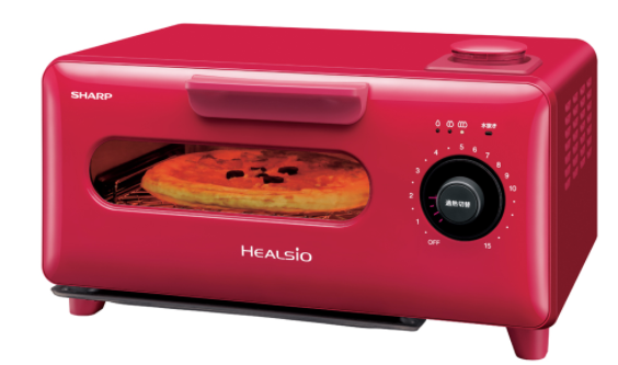 [レンタル] シャープ ヘルシオグリエ AX-H1-R [レッド系] トースター - 3