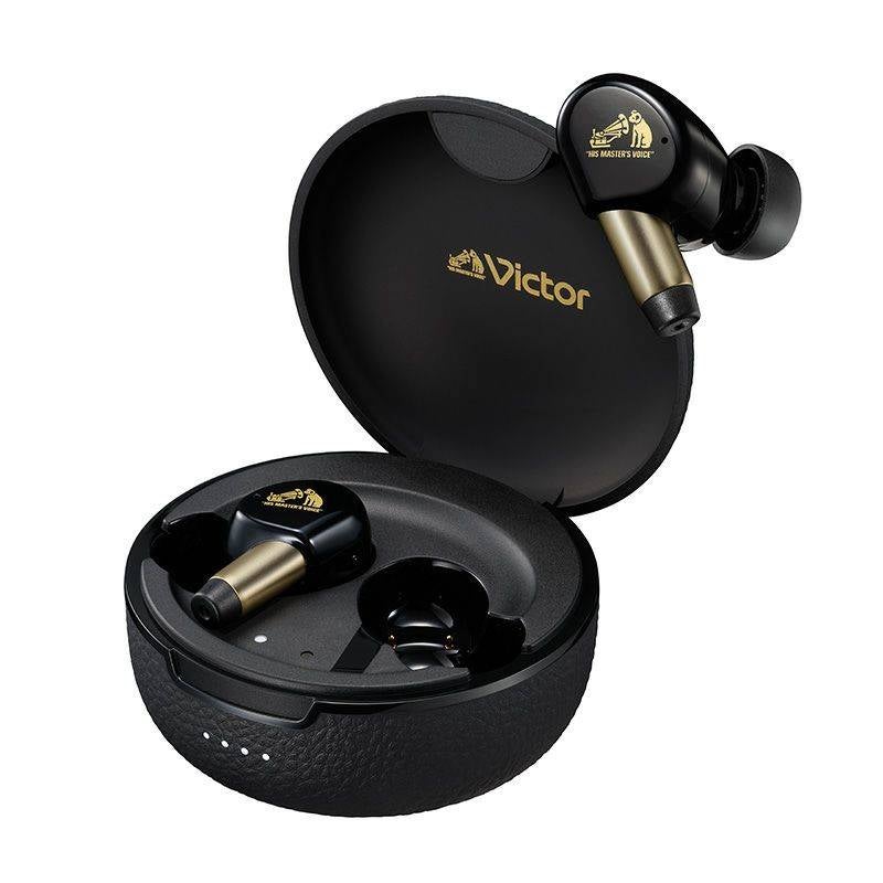 [レンタル] Victor WOOD master 完全ワイヤレスイヤホン ピアノブラック