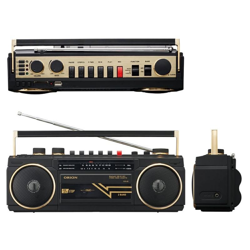 [レンタル] オリオン(ORION) SCR-B3 Bluetooth搭載ステレオラジカセ - 3