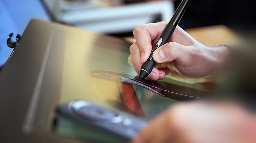 [レンタル] Wacom ワコム 液晶ペンタブレット Cintiq Pro 24 ペン＆タッチモデル DTH-2420/K0 - 5