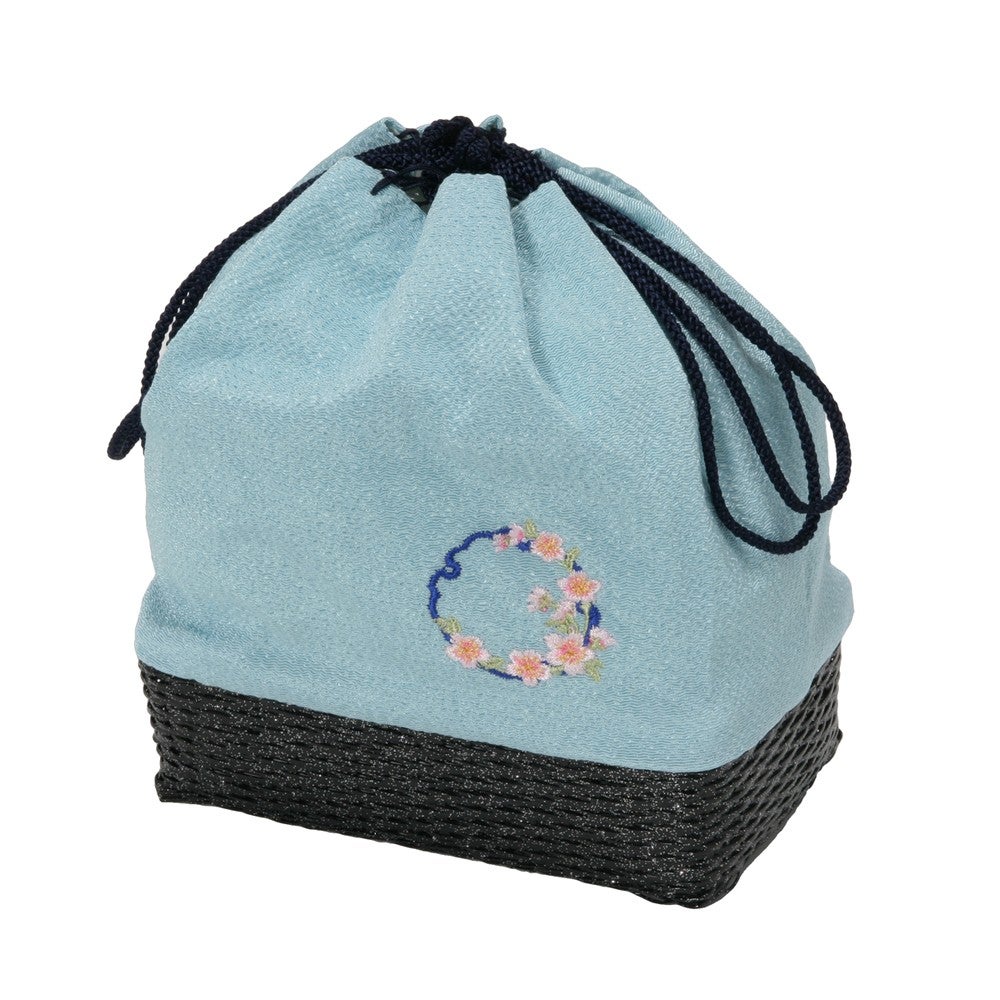 [レンタル] 女性用 袴セット 桜花柄 (着物、袴、和装小物一式)の宅配レンタル - 3