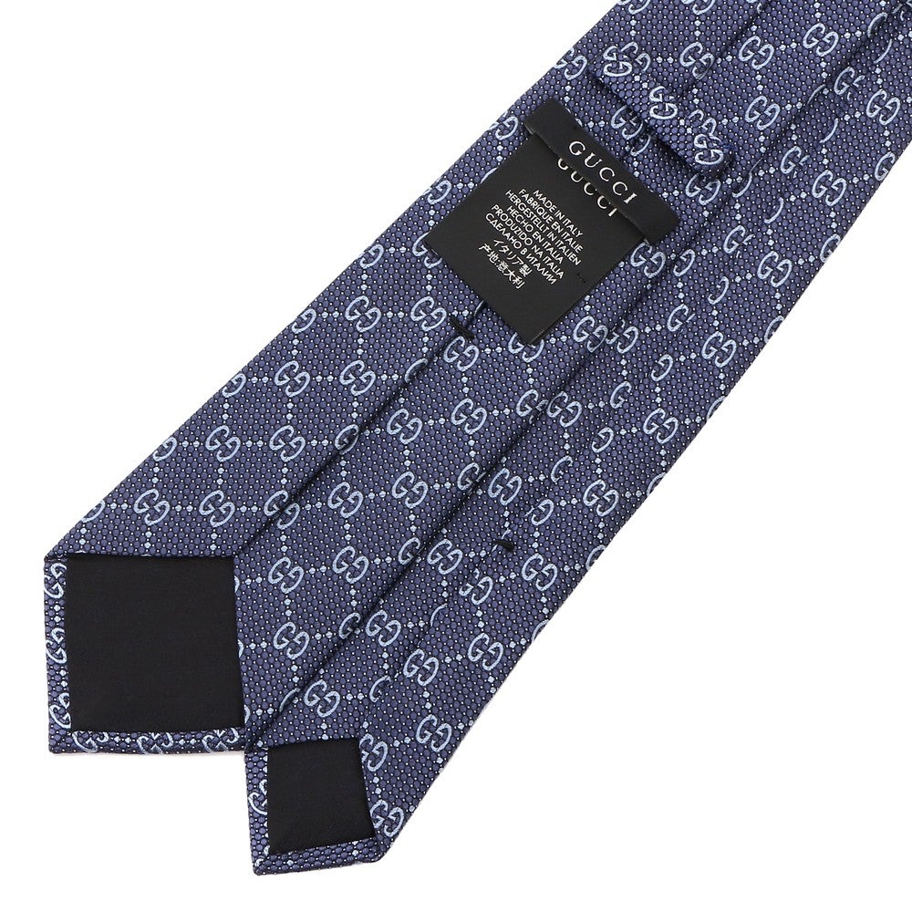 レンタル] グッチ メンズネクタイ ネイビー GG柄 ネイビーの宅配