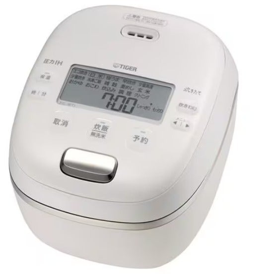 【長期利用向け】[3.5合炊き] タイガー魔法瓶 ご泡火炊き JRI-C060 圧力IH式 炊飯器 オフホワイト