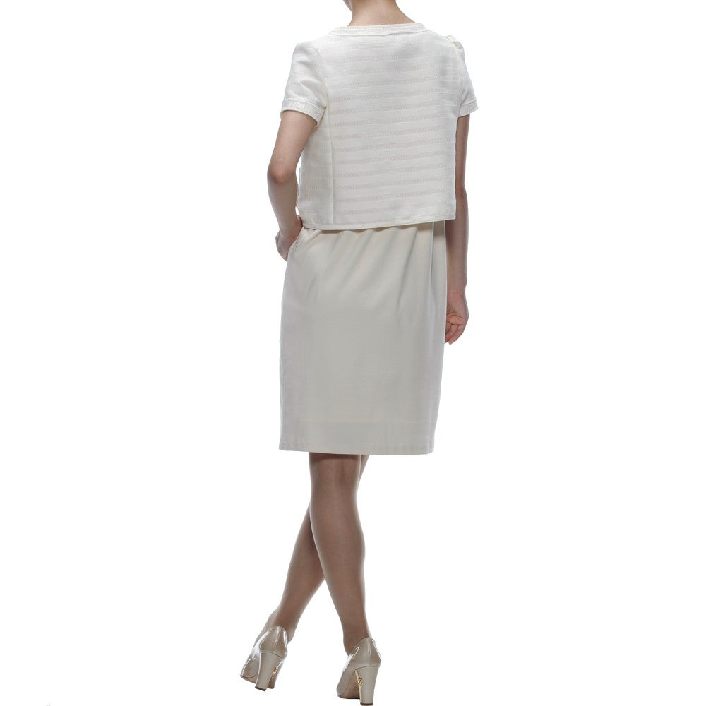 [レンタル] ハロッズ セレモニースーツ2点セット(ジャケット+ワンピース) ピンク / ベージュ / ブラック / ネイビーの宅配レンタル - 11