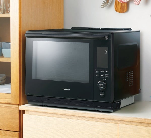 [レンタル] 【長期利用向け】[30L]東芝 石窯ドーム ER-D3000B 過熱水蒸気 300℃ オーブンレンジ グランブラック - 3