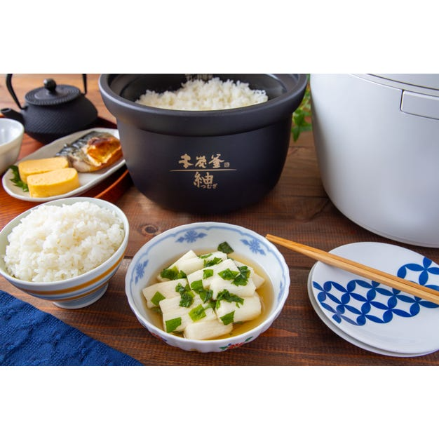 [レンタル] [5.5合炊き] 三菱電機 本炭釜 紬 NJ-BW10F ジャー炊飯器 - 12