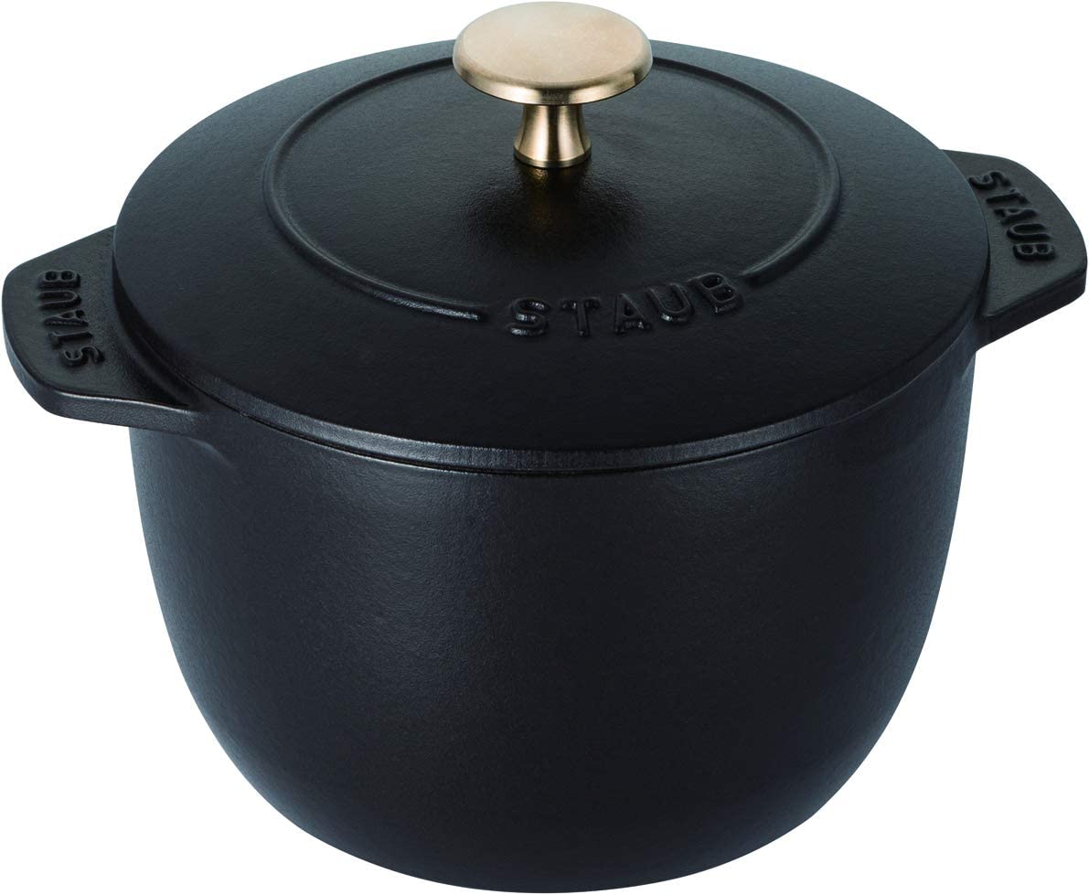 レンタル] STAUB ストウブ ラ ココット de GOHAN ブラック M 16cm ご飯鍋 炊飯2合 ホーロー鍋 IH対応  40509-655-0のお試し・サブスク｜宅配レンタル・リースで借りる - Rentio[レンティオ]