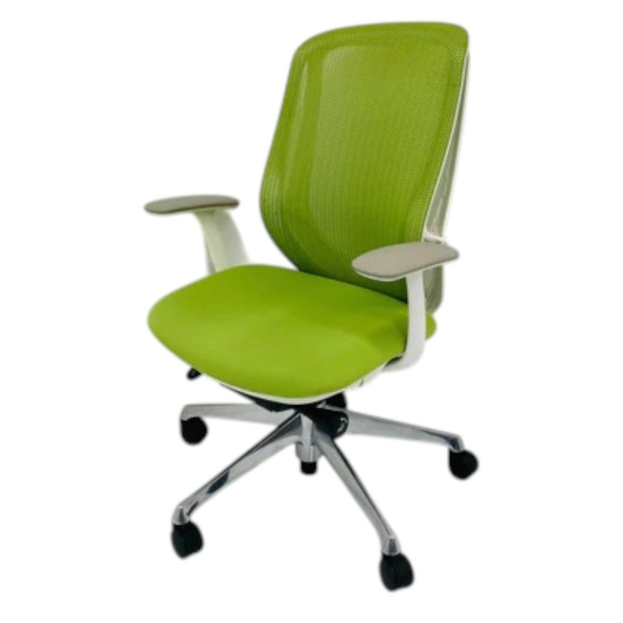 [レンタル] オカムラ Sylphy(シルフィー)C645BW-FMP5 オフィスチェア ※1都3県のみ対応