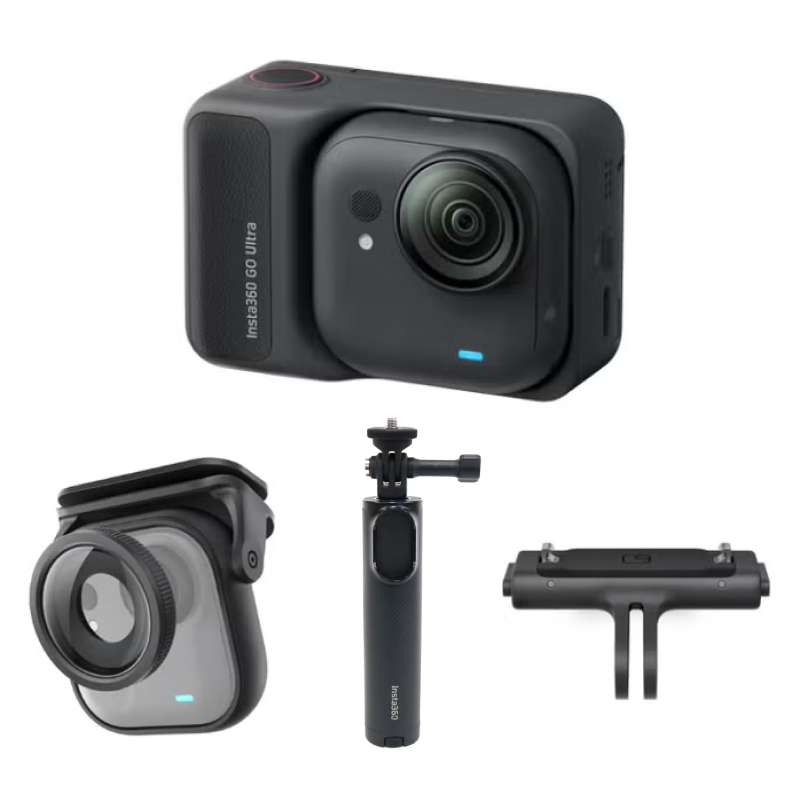 [レンタル] Insta360 GO Ultra ファミリーキット アクションカメラ ブラック