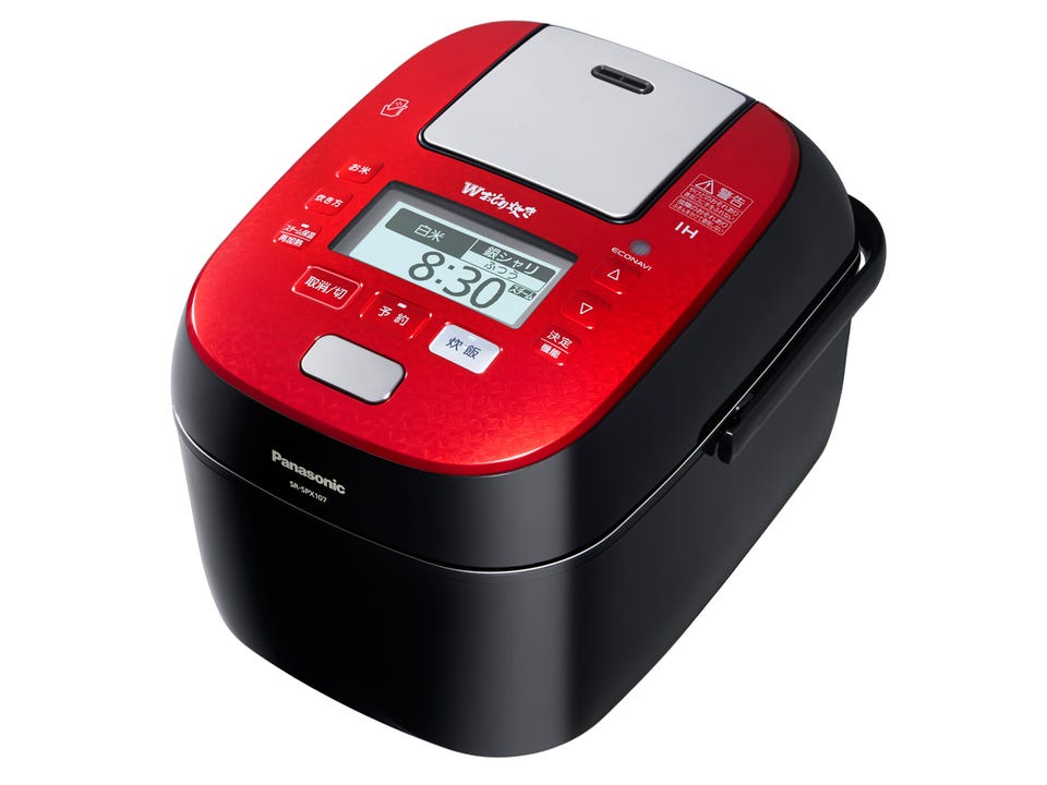 [レンタル] [5.5合炊き] パナソニック Wおどり炊き SR-SPX107 炊飯器 ジャー ルージュブラック