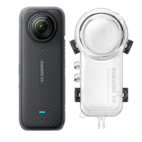 Insta360 X4 360度カメラ 見えない潜水ケースセット