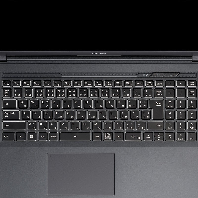 [レンタル] mouse(マウス) G-Tune P6-I7G50BK-A (インテル® Core™ i7-12650H /GeForce RTX™ 4050 /16型 /16GB /M.2 SSD 500GB (NVMe Gen4×4)165Hz) ゲーミングノートパソコン - 5