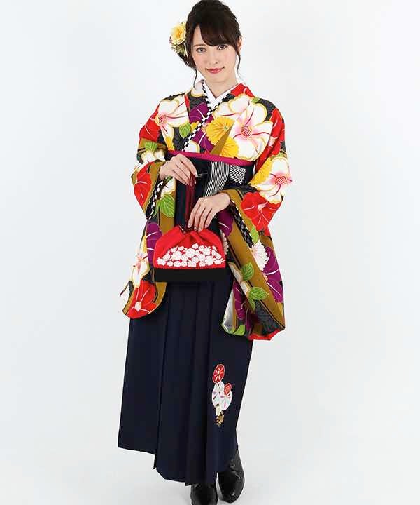[レンタル] 【対応身長 165cm～173cm】卒業式 袴 レンタル フルセット 女性 袴セット-1516の宅配レンタル - 8