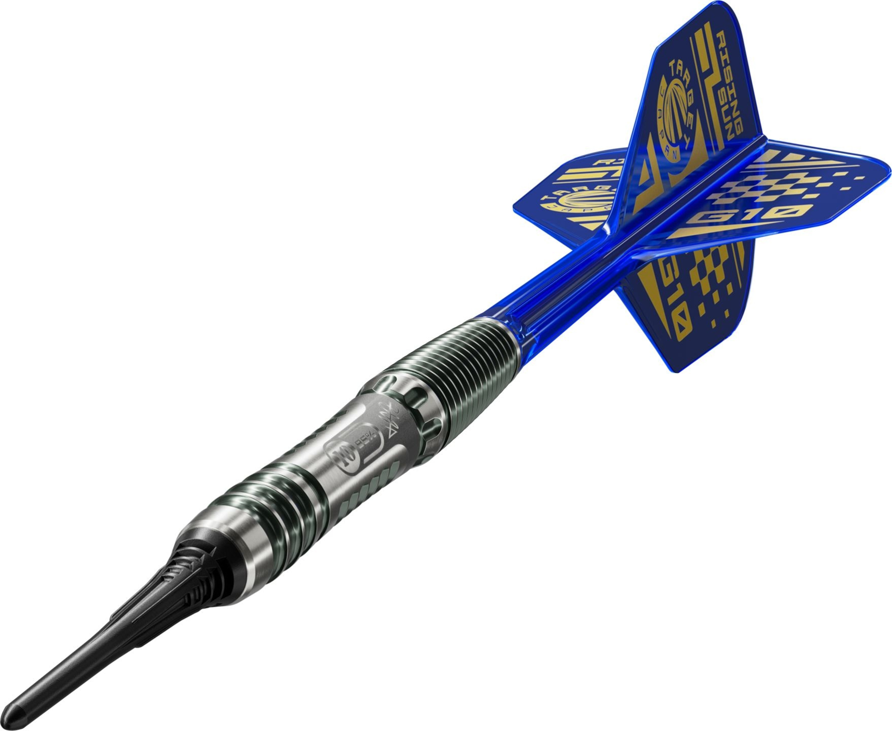 TARGET 【RISING SUN】G10 ソフトティップダーツ 斜めアングル 全体 - 3