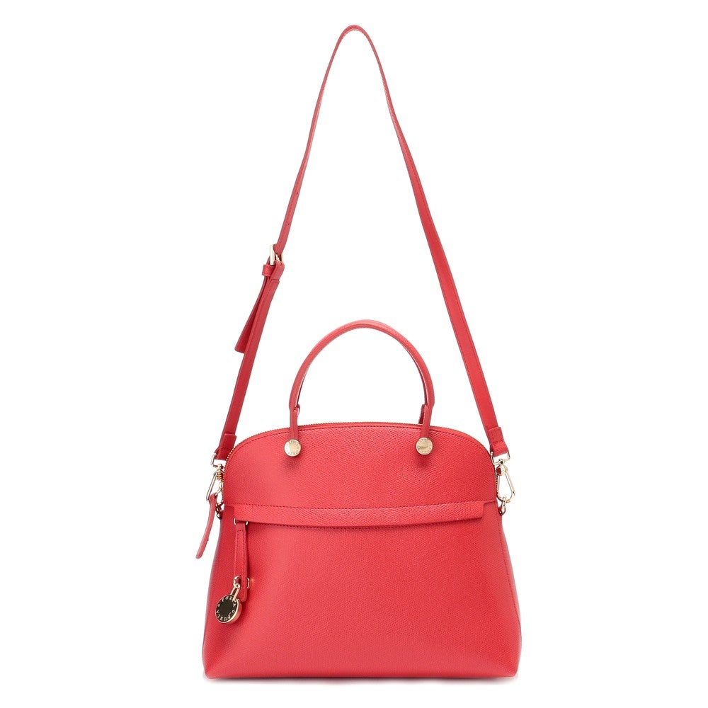 [レンタル] レディース フルラ パイパー ドームシルエット ハンドバッグ - 9