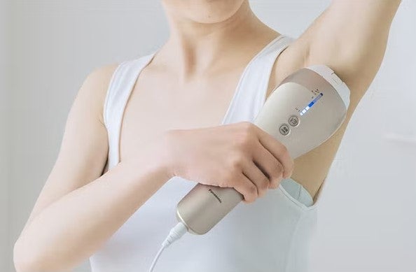 脱毛器 Panasonic ES-WP87-N 光エステ ゴールド 中古】パナソニック 光