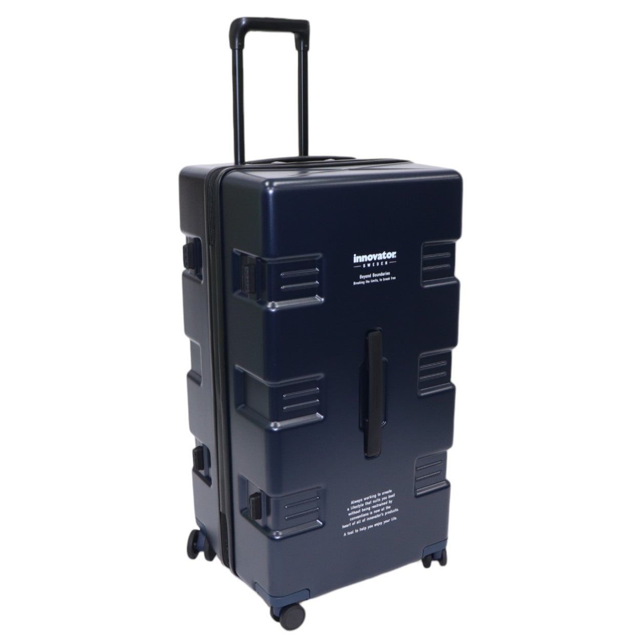 [レンタル] [5-8泊向けサイズ]イノベーター IW88 85L ハードスーツケース ネイビー