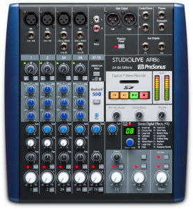 [レンタル] PreSonus StudioLive AR8c ハイブリッドミキサー