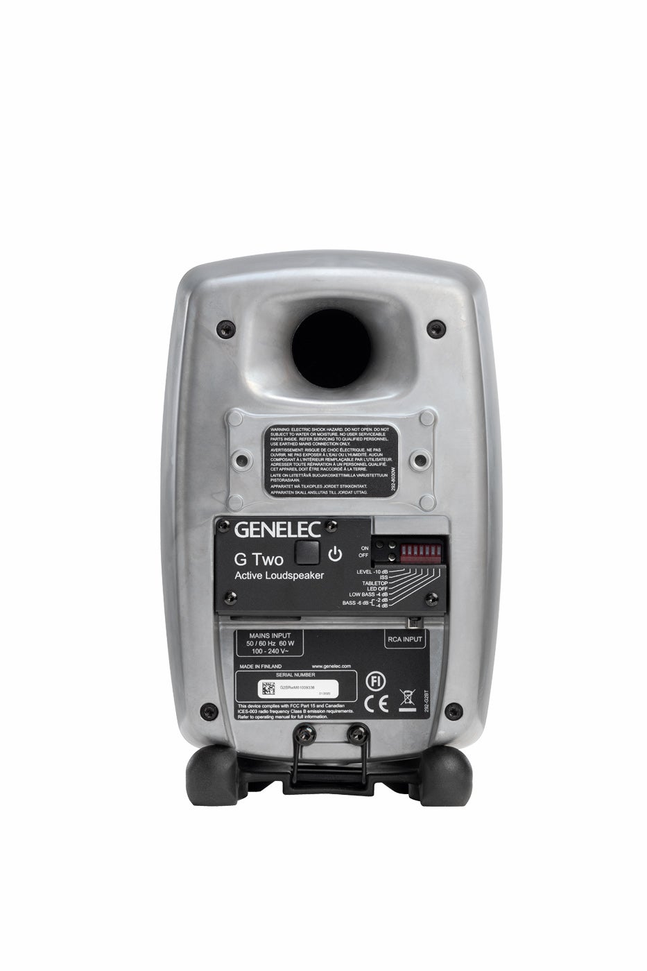 [レンタル] ジェネレック G Two アクティブ・スピーカー 2個セット RAWフィニッシュ - 2