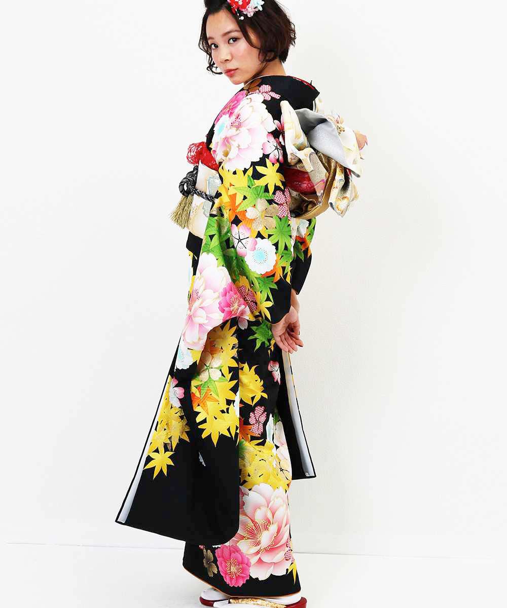 [レンタル] 【対応身長148-168cm】レンタル振袖フルセット-663の宅配レンタル - 3