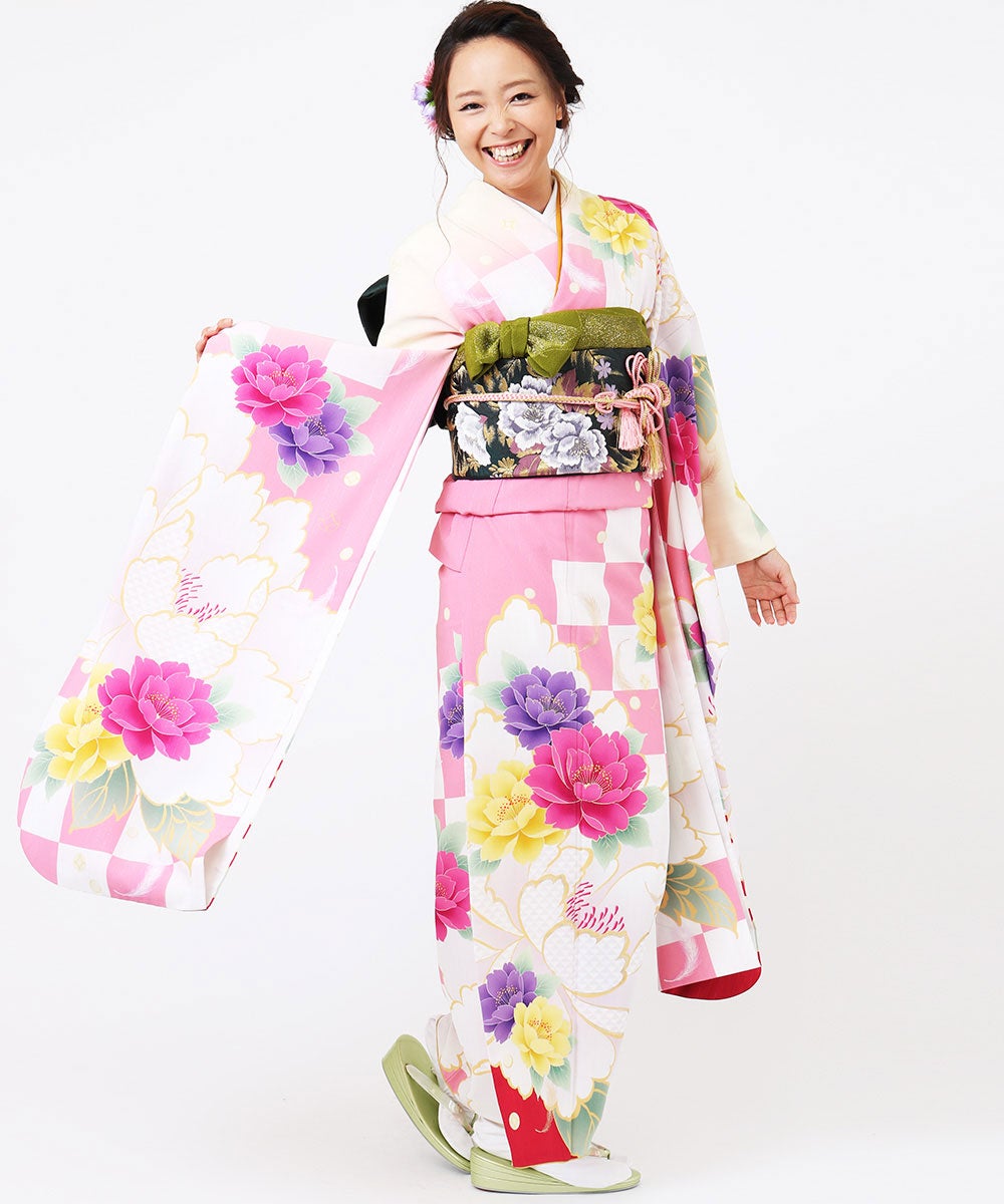 [レンタル] 【対応身長155-170cm】レンタル振袖フルセット-478の宅配レンタル - 5