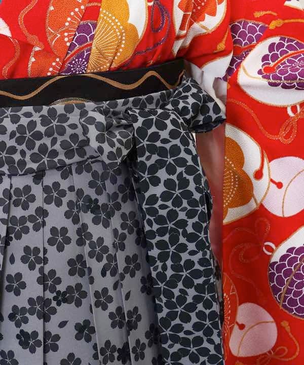 [レンタル] 【対応身長 157cm～165cm】卒業式 袴 レンタル フルセット 女性 袴セット-1042の宅配レンタル - 10