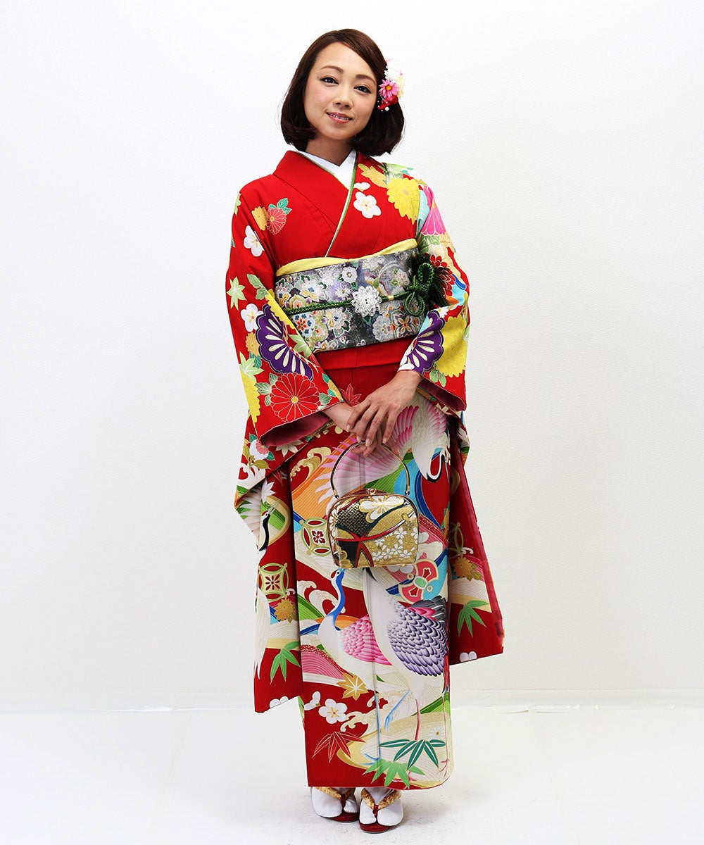 [レンタル] 【対応身長148-168cm】レンタル振袖フルセット-730の宅配レンタル - 12
