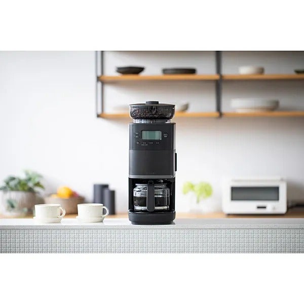 [レンタル] 【長期利用向け】シロカ コーン式全自動コーヒーメーカー カフェばこPRO SC-C251-K ブラック - 5