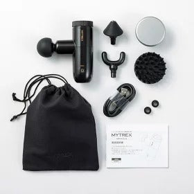 [レンタル] MYTREX(マイトレックス) REBIVE MINI XS2 手圧変動ハンディガン+ハリ形アタッチメント セット ブラック - 4