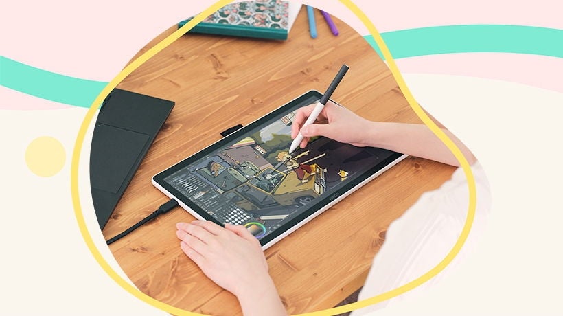 [レンタル] Wacom ワコム One 液晶ペンタブレット 14 (DTC141W0) - 4