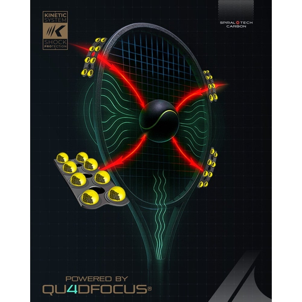 [レンタル] プロケネックス(PROKENNEX) 硬式テニスラケット 【2026年モデル】Kinetic Ki Q+15 Blue (キネティック Ki Q+15 ブルー) ver.26 CO-14641（ガット張りなし・グリップテープ新品同梱） - 9