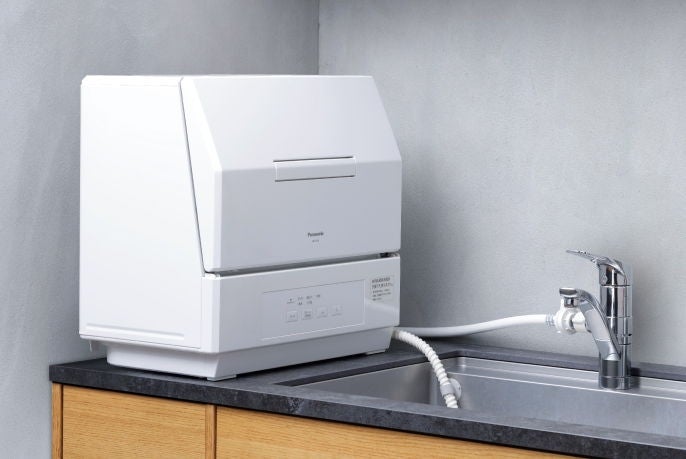 [レンタル] 【長期利用向け】[～食器18点]パナソニック 食器洗い乾燥機 NP-TCR5 分岐水栓対応 3人分 - 5