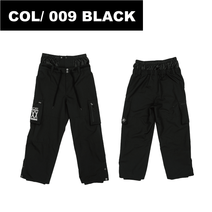 [レンタル] 【Lサイズ】オンヨネ(ONYONE) 男女兼用 スノーボードウェア 上下セット OUTER JACKET JFJ96200 O.WHITE / OUTER PANTS JFP96800 BLACKの宅配レンタル - 3