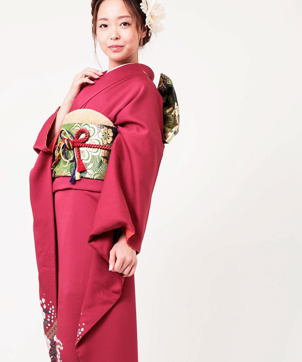 [レンタル] 【対応身長160-175cm】レンタル振袖フルセット-167の宅配レンタル - 3