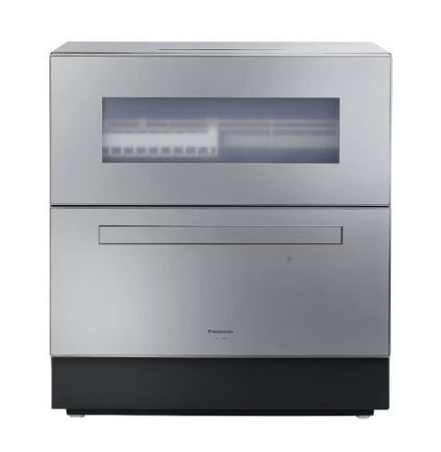 [レンタル] 【長期利用向け】 [～食器40点][新品]パナソニック 食器洗い乾燥機 NP-TZ500 分岐水栓対応 5人分 シルバー - 2