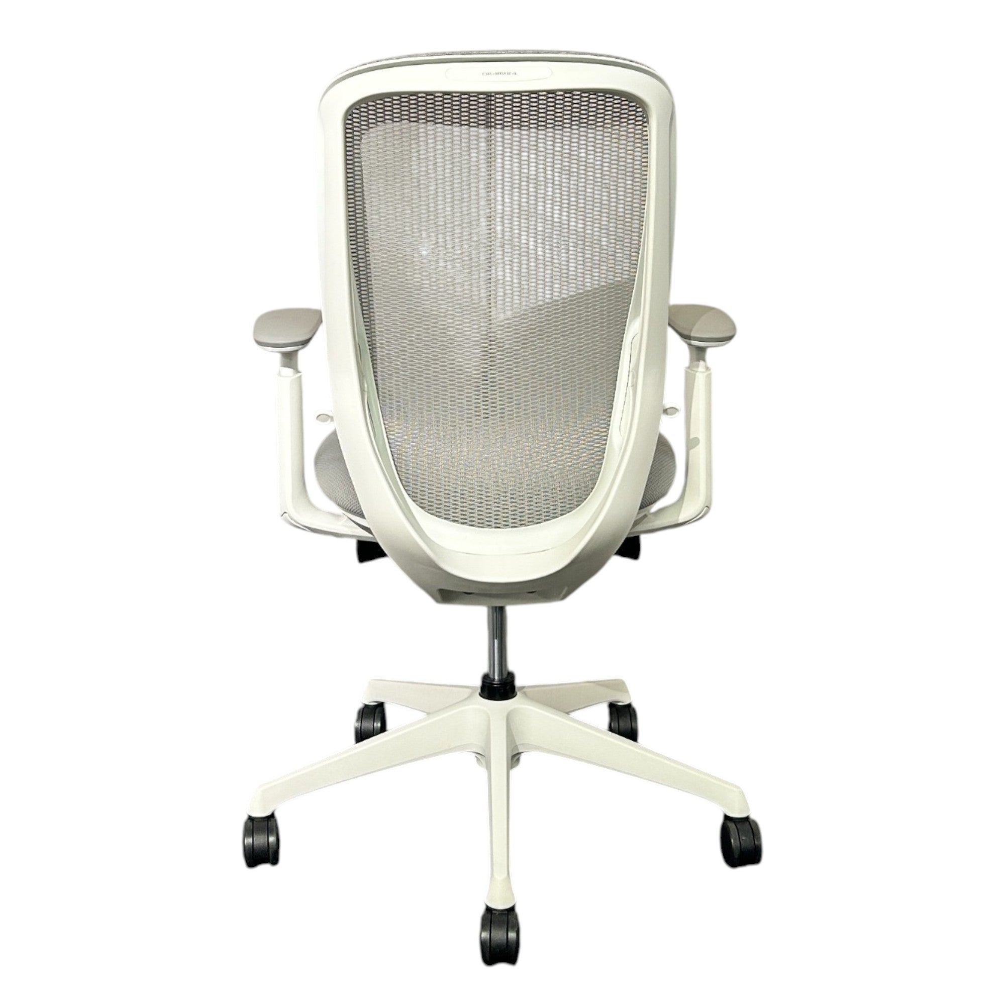 [レンタル] オカムラ オフィスチェア シルフィー ハイバック 可動肘 ライトグレー グレー ホワイト C685XW-FMR3 2021年製 - 3