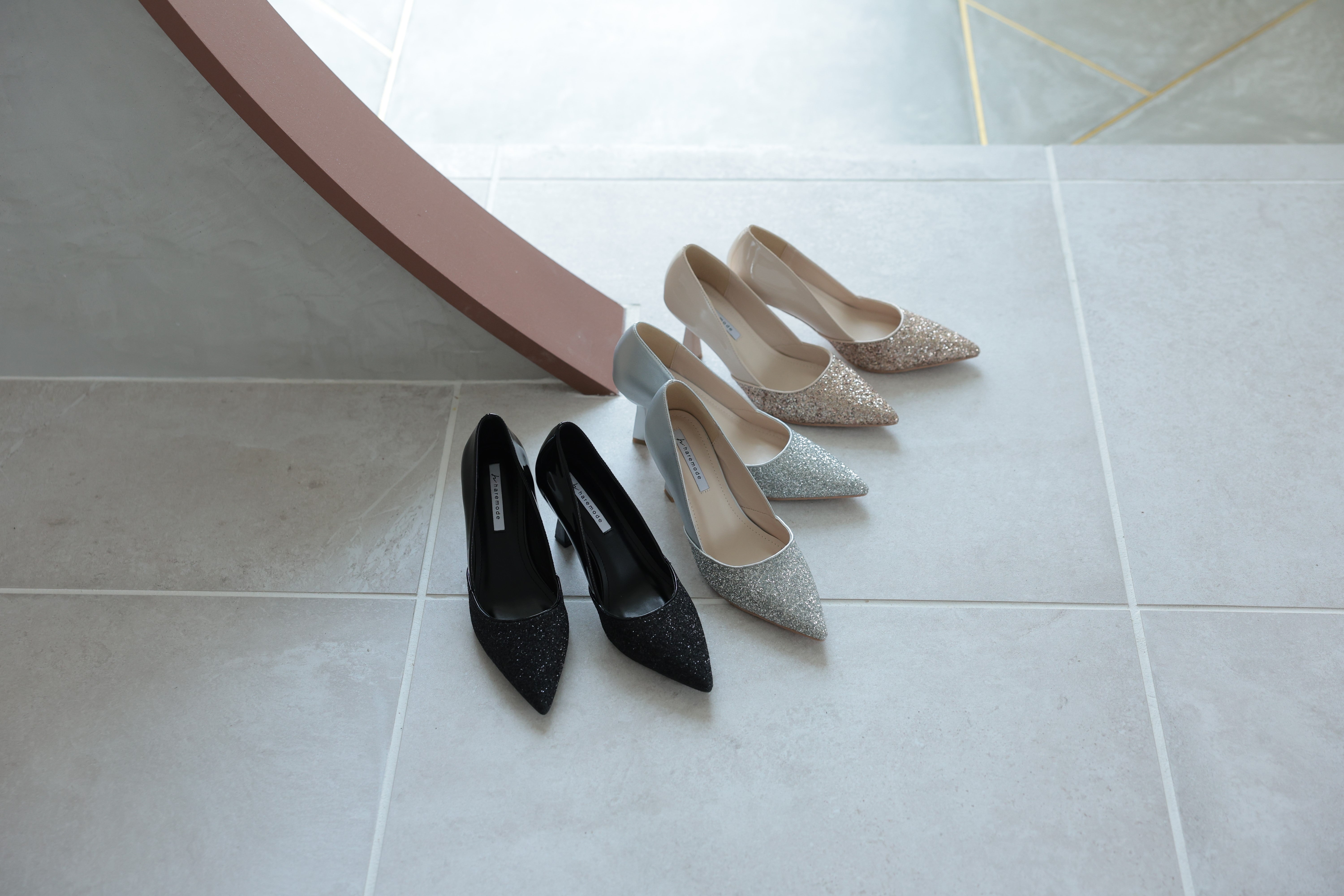 [レンタル] アートマリー グリッターパンプス ブラックの宅配レンタル - 2