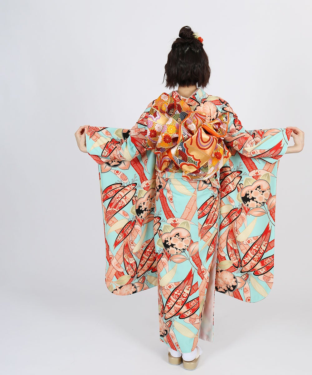 [レンタル] 【対応身長155-170cm】レンタル振袖フルセット-895の宅配レンタル - 5