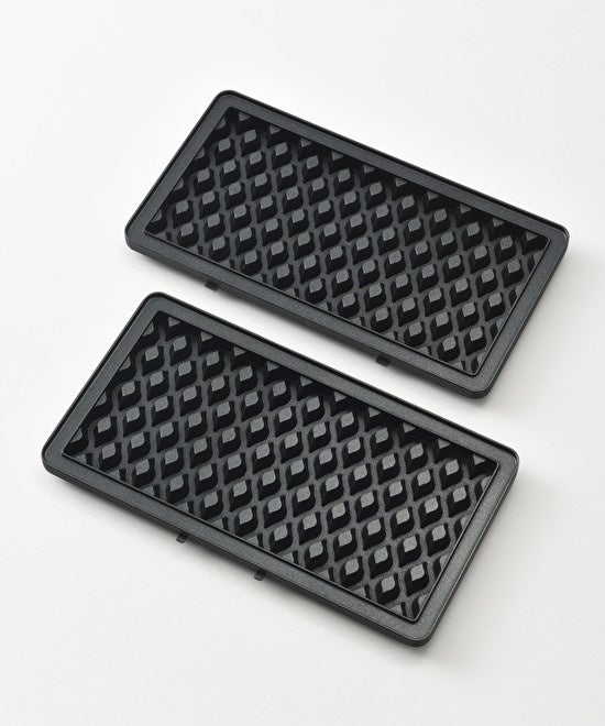 [レンタル] ブルーノ グリルサンドメーカー ダブル用ワッフルプレート - 3