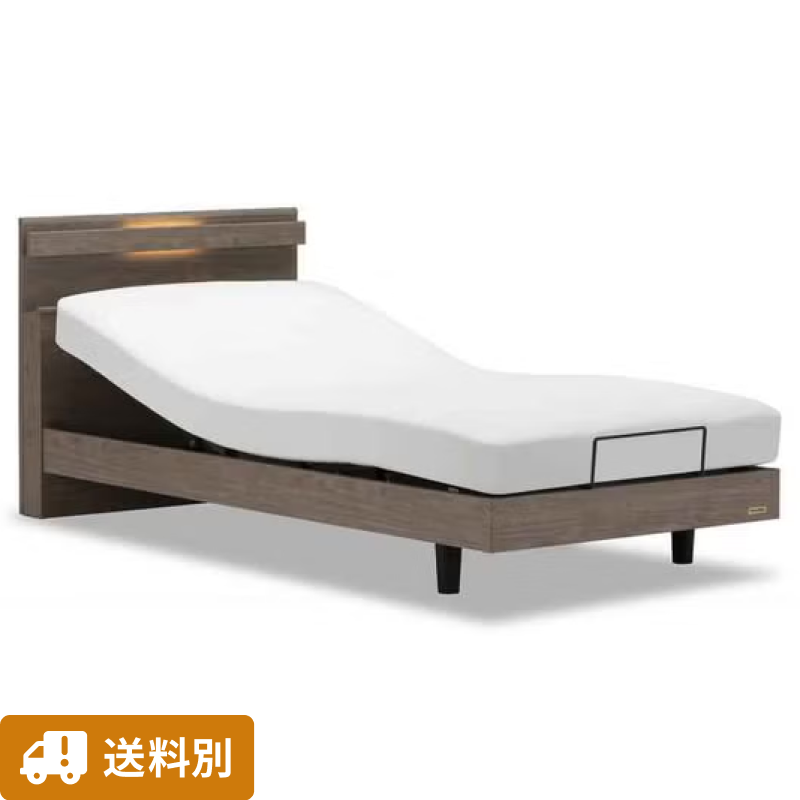 【送料別 / シングル】フランスベッド 棚あり 電動リクライニングベッド(マットレス付き)FAD-C1 LG-RX シングルサイズ