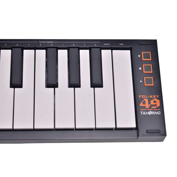 [レンタル] TAHORNG FOL-KEY49 折りたたみ式MIDIキーボード - 4