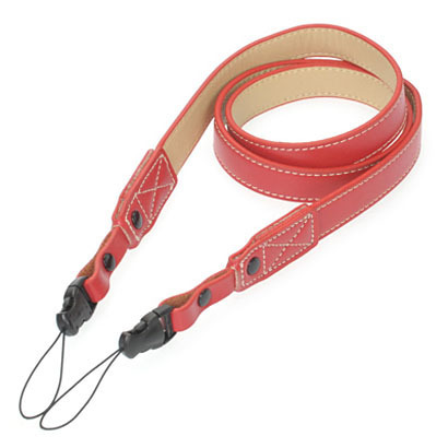 [レンタル] カメラ用ストラップ レッド