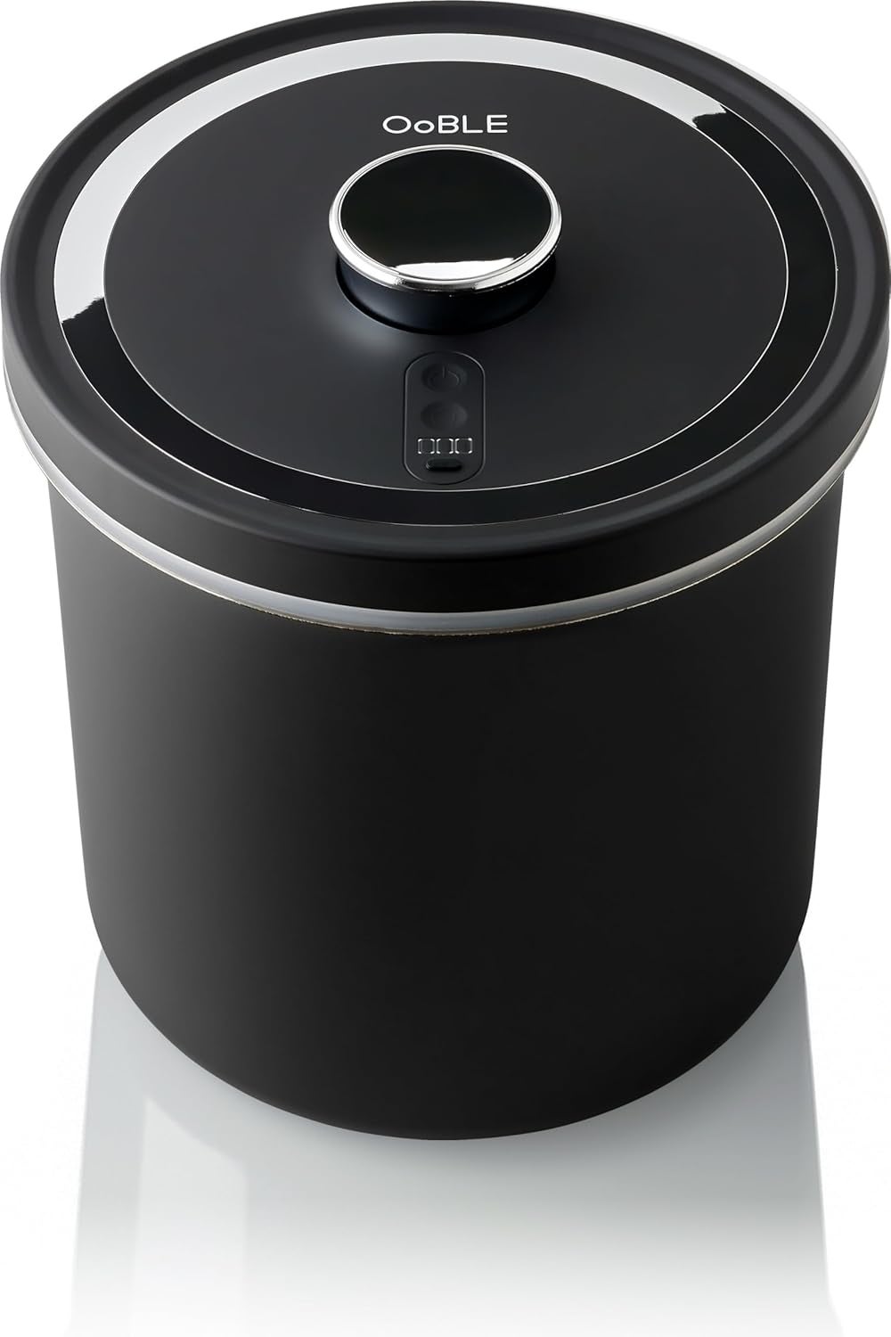 値下げしました　OoBLE オーブル 米びつ 真空保存容器 BLACK 13L レンタル] [13L]OoBLE 真空保存容器 ノーマル ブラック - Rentio
