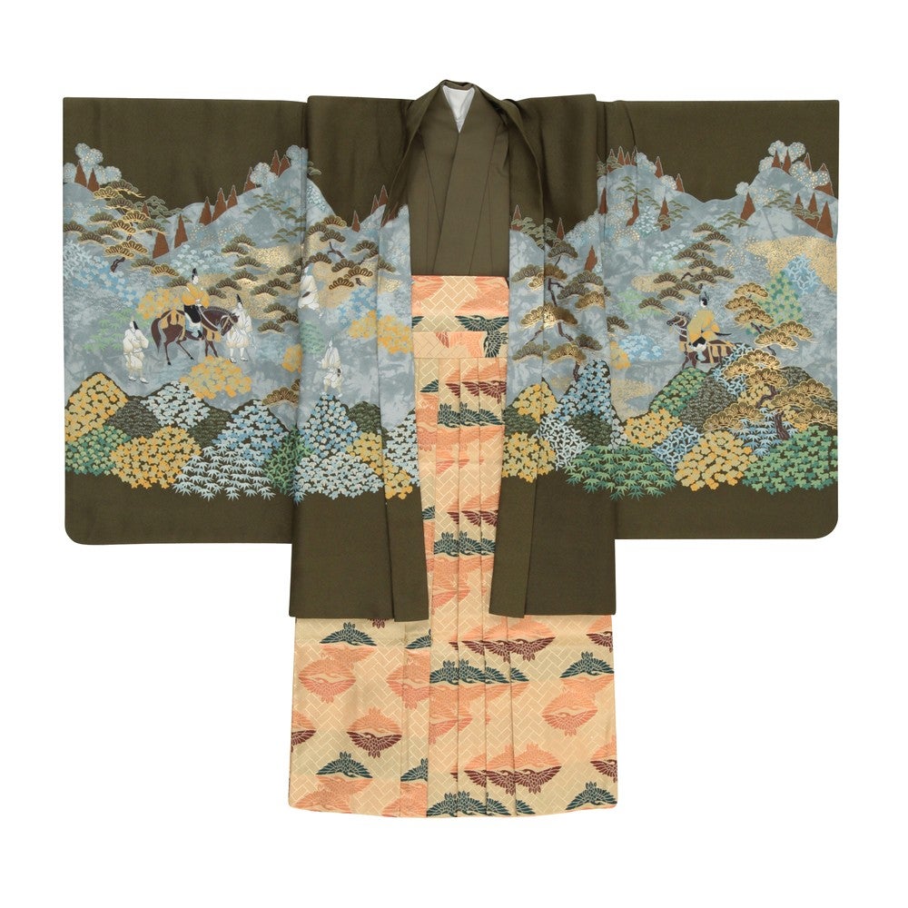 [レンタル] 七五三/節句 袴セット 5歳 男の子 兜 自然美の宅配レンタル - 4