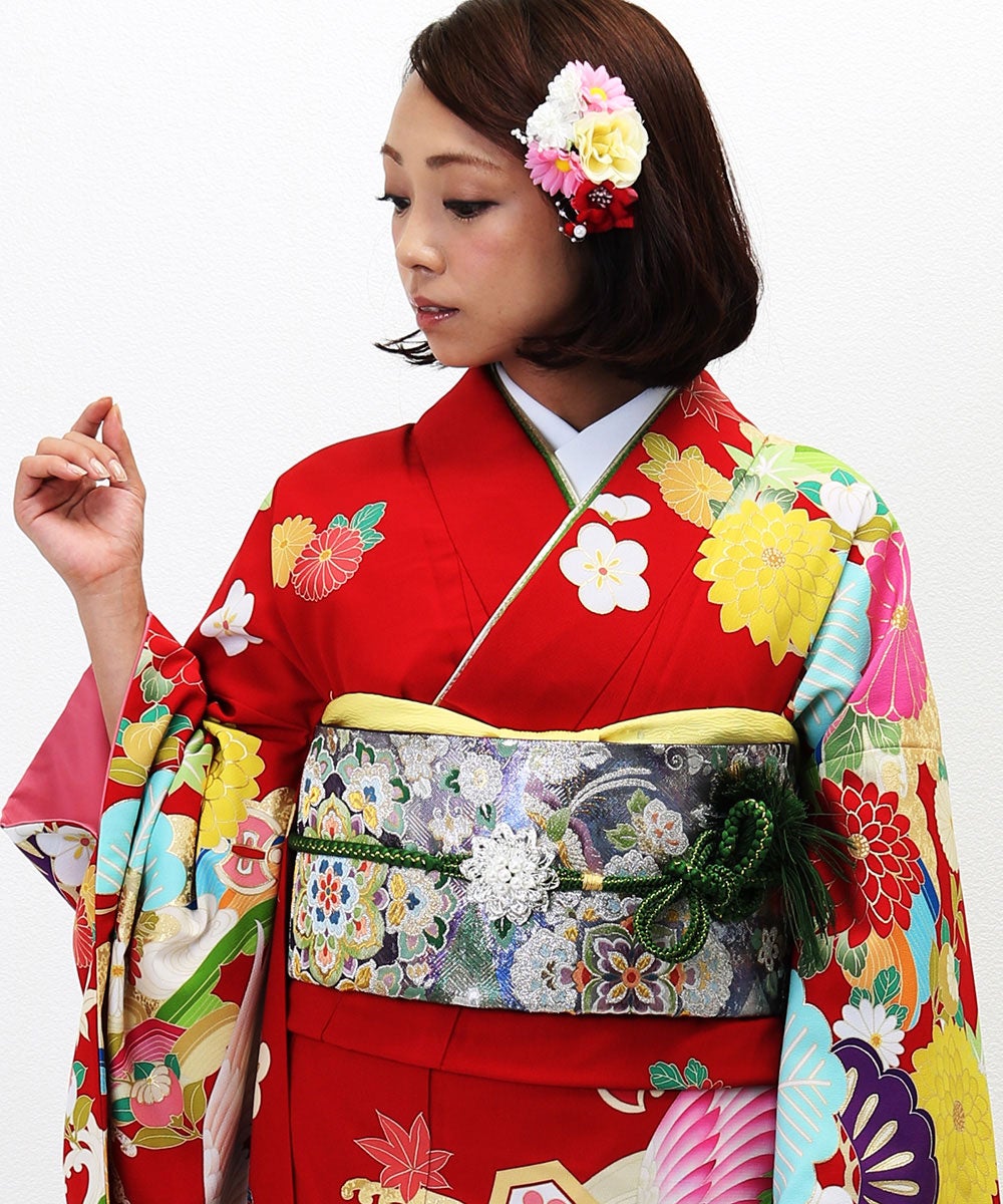 [レンタル] 【対応身長148-168cm】レンタル振袖フルセット-730の宅配レンタル - 2